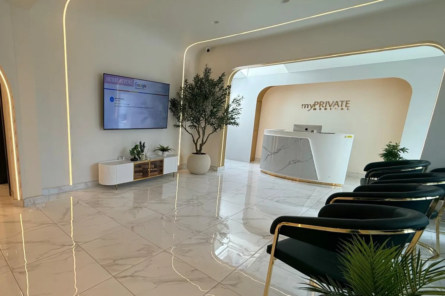 myskiin reception area